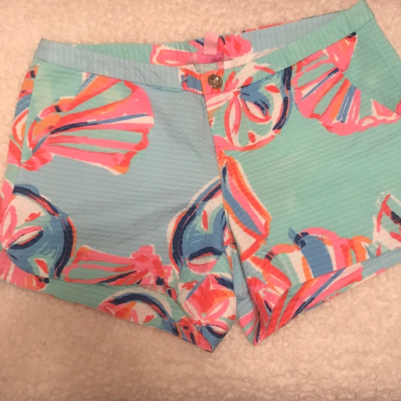 Lilly Pulitzer Pants - Lilly Pulitzer Andie Shorts - Minty Fresh